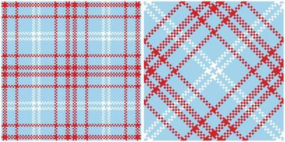 Tartan Plaid Pattern Seamless. Traditional Scottish Checkered Background. Template for Design Ornament. Seamless Fabric Texture. Illustration vector