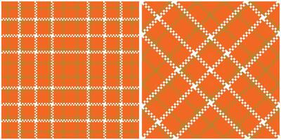 Tartan Plaid Pattern Seamless. Abstract Check Plaid Pattern. Seamless Tartan Illustration Set for Scarf, Blanket, Other Modern Spring Summer Autumn Winter Holiday Fabric Print. vector
