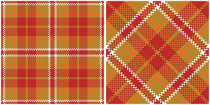 Tartan Plaid Pattern Seamless. Abstract Check Plaid Pattern. Template for Design Ornament. Seamless Fabric Texture. Illustration vector