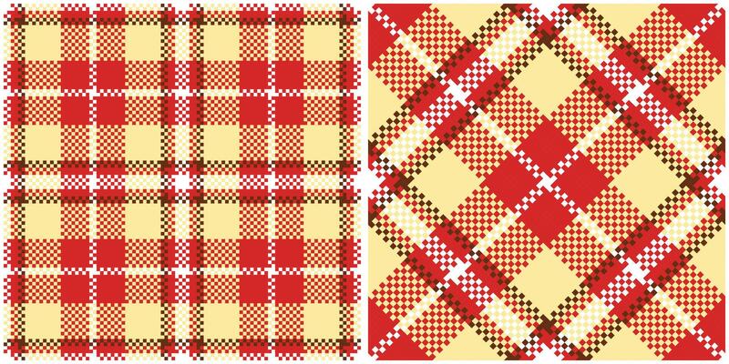 Tartan Plaid Pattern Seamless. Scottish Plaid, Seamless Tartan Illustration Set for Scarf, Blanket, Other Modern Spring Summer Autumn Winter Holiday Fabric Print.