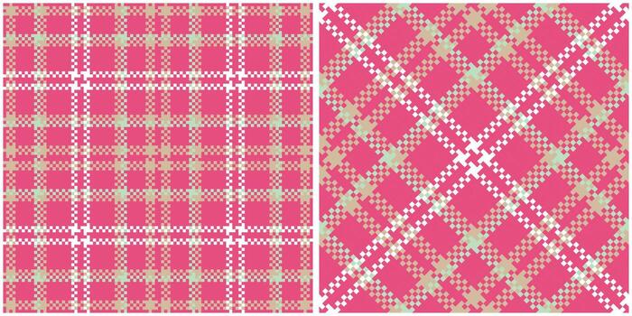 Scottish Tartan Plaid Seamless Pattern, Checkerboard Pattern. Template for Design Ornament. Seamless Fabric Texture. Illustration vector