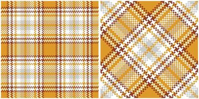 Scottish Tartan Plaid Seamless Pattern, Tartan Seamless Pattern. Template for Design Ornament. Seamless Fabric Texture. Illustration vector