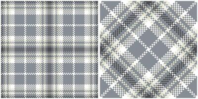 Scottish Tartan Plaid Seamless Pattern, Tartan Plaid Pattern Seamless. Seamless Tartan Illustration Set for Scarf, Blanket, Other Modern Spring Summer Autumn Winter Holiday Fabric Print. vector