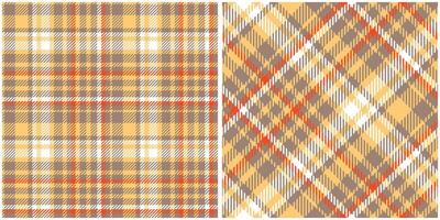 Classic Scottish Tartan Design. Checkerboard Pattern. Template for Design Ornament. Seamless Fabric Texture. vector