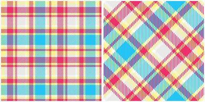 Tartan Plaid Seamless Pattern. Scottish Plaid, Template for Design Ornament. Seamless Fabric Texture. Illustration vector