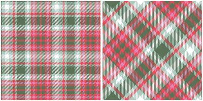 Tartan Plaid Pattern Seamless. Checkerboard Pattern. Traditional Scottish Woven Fabric. Lumberjack Shirt Flannel Textile. Pattern Tile Swatch Included. vector