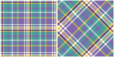 Tartan Pattern Seamless. Sweet Checkerboard Pattern Traditional Scottish Woven Fabric. Lumberjack Shirt Flannel Textile. Pattern Tile Swatch Included. vector