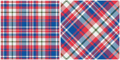 Scottish Tartan Plaid Seamless Pattern, Gingham Patterns. Traditional Scottish Woven Fabric. Lumberjack Shirt Flannel Textile. Pattern Tile Swatch Included. vector