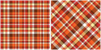 Tartan Plaid Pattern Seamless. Scottish Plaid, Seamless Tartan Illustration Set for Scarf, Blanket, Other Modern Spring Summer Autumn Winter Holiday Fabric Print. vector