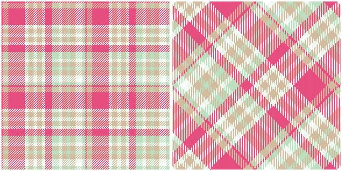 Scottish Tartan Plaid Seamless Pattern, Checkerboard Pattern. Template for Design Ornament. Seamless Fabric Texture. Illustration vector