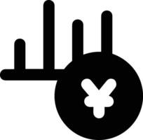 Chart icon symbol image for data statistic analysis illustration vector