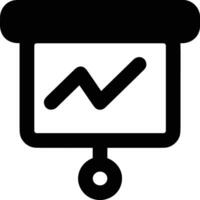 Chart icon symbol image for data statistic analysis illustration vector