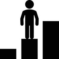 Chart icon symbol image for data statistic analysis illustration vector