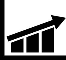 Chart icon symbol image for data statistic analysis illustration vector