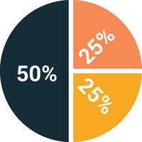 Chart icon symbol image for data statistic analysis illustration vector