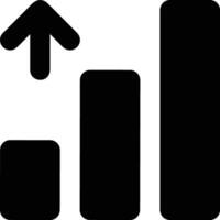Chart icon symbol image for data statistic analysis illustration vector