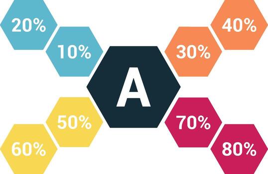 gráfico icono símbolo imagen para datos estadística análisis ilustración vector