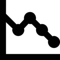 Chart icon symbol image for data statistic analysis illustration vector
