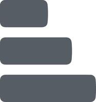Chart icon symbol image for data statistic analysis illustration vector