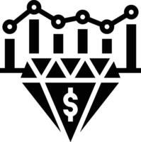 Chart icon symbol image for data statistic analysis illustration vector