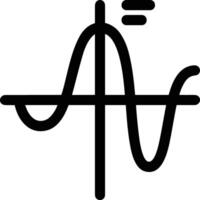 Chart icon symbol image for data statistic analysis illustration vector