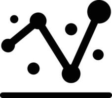 Chart icon symbol image for data statistic analysis illustration vector
