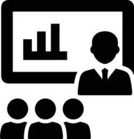 Chart icon symbol image for data statistic analysis illustration vector