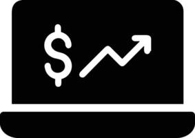 Chart icon symbol image for data statistic analysis illustration vector
