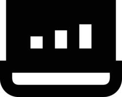 Chart icon symbol image for data statistic analysis illustration vector