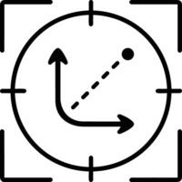 Chart icon symbol image for data statistic analysis illustration vector