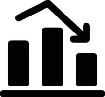 Chart icon symbol image for data statistic analysis illustration vector