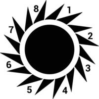 Chart icon symbol image for data statistic analysis illustration vector