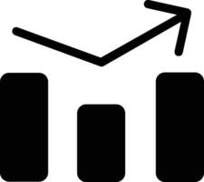 Chart icon symbol image for data statistic analysis illustration vector