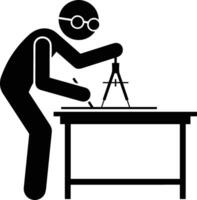 Chart icon symbol image for data statistic analysis illustration vector