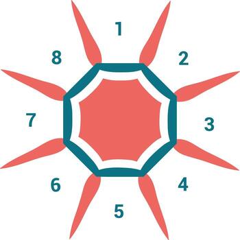 Chart icon symbol image for data statistic analysis illustration vector