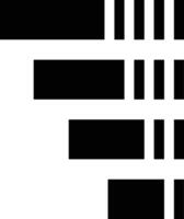Chart icon symbol image for data statistic analysis illustration vector