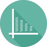 Chart icon symbol image for data statistic analysis illustration vector