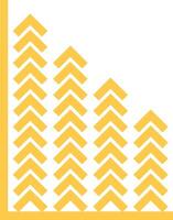 Chart icon symbol image for data statistic analysis illustration vector