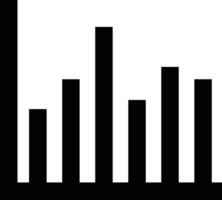 Chart icon symbol image for data statistic analysis illustration vector