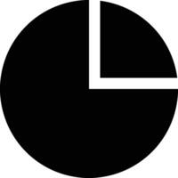 Chart icon symbol image for data statistic analysis illustration vector