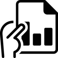 Chart icon symbol image for data statistic analysis illustration vector