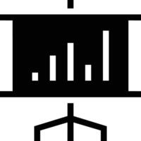 Chart icon symbol image for data statistic analysis illustration vector
