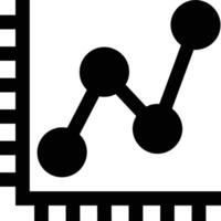Chart icon symbol image for data statistic analysis illustration vector