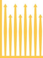Chart icon symbol image for data statistic analysis illustration vector