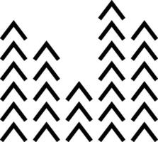 Chart icon symbol image for data statistic analysis illustration vector