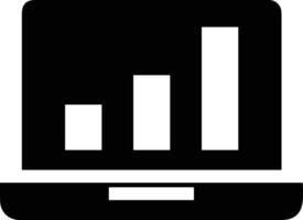 Chart icon symbol image for data statistic analysis illustration vector