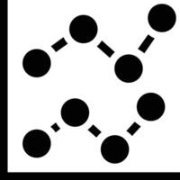 Chart icon symbol image for data statistic analysis illustration vector