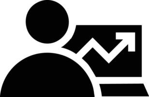 Chart icon symbol image for data statistic analysis illustration vector