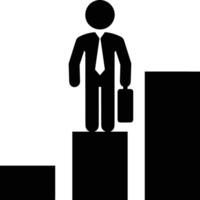 Chart icon symbol image for data statistic analysis illustration vector