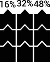 Chart icon symbol image for data statistic analysis illustration vector